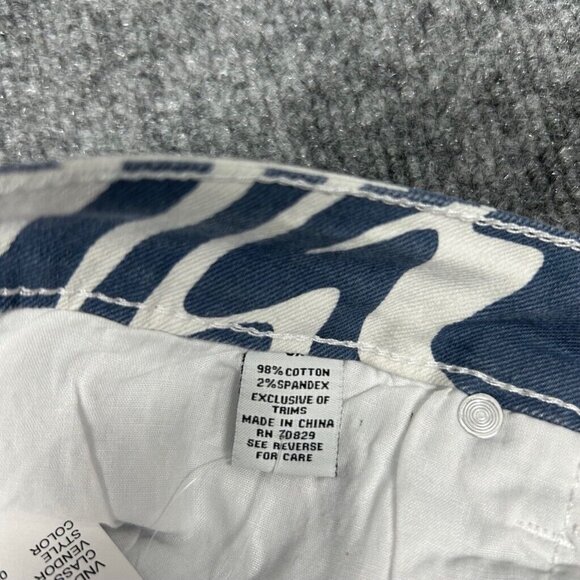 Rue21 Jeans Womens Plus 3X Blue Denim Skate Straight Leg Stretch High Rise New - Picture 7 of 12